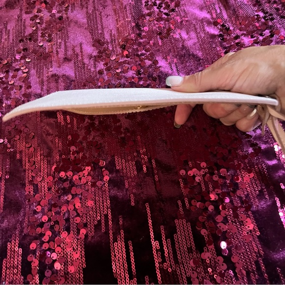 Elegant Cream Envelope Clutch - Picture 8 of 8